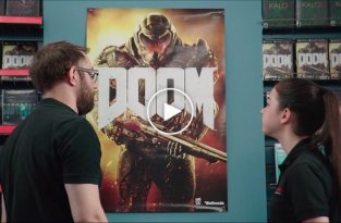 Вот как надо продвигать игры! Реклама новой части Doom