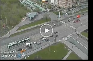 В Москве произошло лобовое столкновение двух трамваев