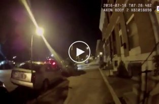 Американец ловил покемона и протаранил полицейскую машину