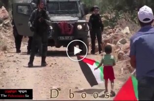 Палестинец провоцирует израильских пограничников застрелить его сына 