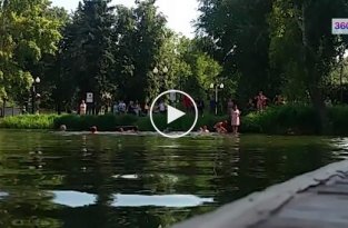 Десантник утонул в парке Горького