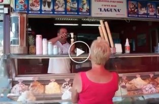 Недетское мороженое от хорватского мороженщика