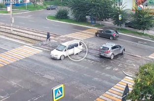 В Бийске женщина сбила пешехода  