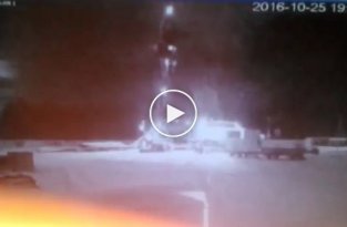 Падение метеорита в Бурятии попало на видео   