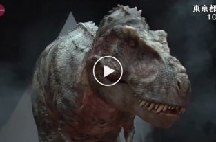 Японцы собрались построить огромный тематический парк с невероятными аниматронными динозаврами