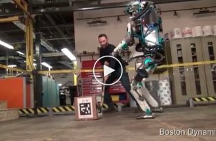 Непростая жизнь робота Atlas из Boston Dynamics (маты)