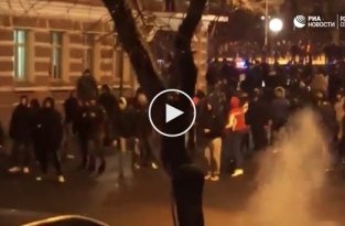 Столкновения болельщиков «Манчестер Юнайтед» и «Зари» в Одессе