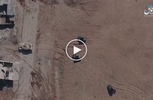 Беспилотный летательный аппарат принадлежащий Исламскому государству уничтожил хаммер