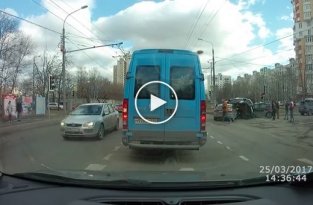 Авария на Коровинском шоссе в Москве