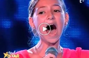 12-летняя девочка спела песню Лары Фабиан