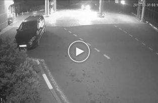 Неудачная попытка ограбления спящего водителя на трассе Киев-Одесса
