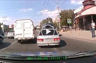 Погоня за пьяным водителем в Волгограде