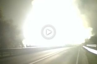 Взрыв на газопроводе в Московской области