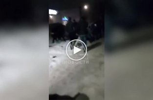 Полицейские не спешили разнимать дерущихся у клуба в Димитровграде