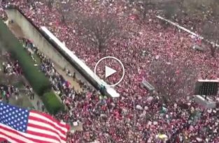 «Женский марш» против Трампа в Вашингтоне