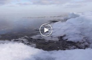 Как замерзает Байкал