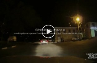 Пьяная женщина на Мазде перевернулась в Новороссийске