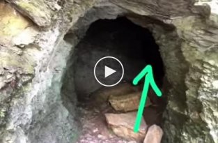 В пещере оказалась совсем не летучая мышь