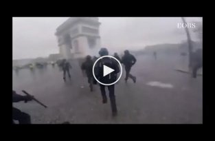 Беспорядки в Париже глазами полицейского