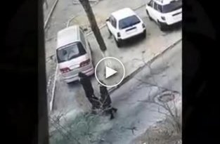 Во Владивостоке водитель сбил на тротуаре семью с ребенком и скрылся