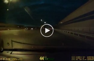 Опасное шоссе в Москве