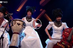 Украинская этногруппа DakhaBrakha выступила на престижном музыкальном шоу Британии Later With Jools Holland