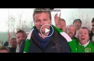 Боснийский репортер и ирландские болельщики