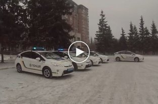 Поздравление с Новым Годом 2016 от полиции Украины
