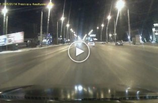Три машины столкнулись в Омске
