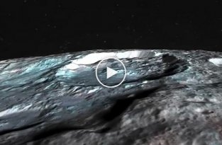 NASA опубликовало захватывающий ролик облета Цереры