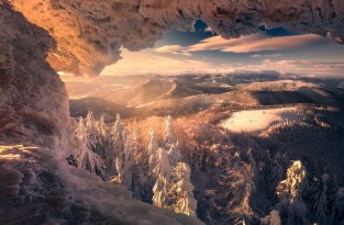 Завораживающая красота польских гор зимой (18 фото)