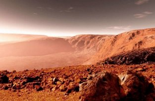 На Марсе нашли следы жизни (2 фото)