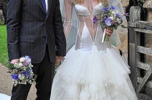 Свадебное платье в стиле Lady Gaga (4 фото)