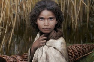 «Жевательная резинка» помогла восстановить лицо девушки, которая жила 6000 лет назад (3 фото)