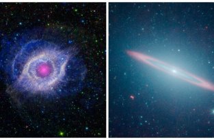 Миссия завершена: опубликованы знаковые снимки телескопа «Спитцер» (19 фото)
