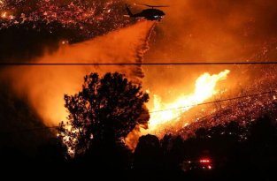 Пожары в Калифорнии 2020 (16 фото)