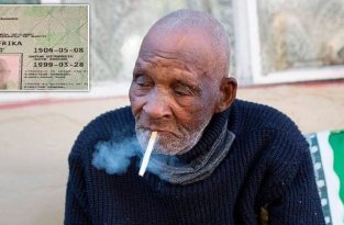 Умер самый старый мужчина в мире (3 фото)