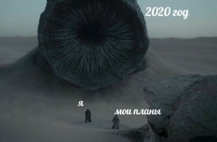 Люди увидели огромного червя в трейлере фильма «Дюна» и не смогли удержаться от мемов (12 фото + 2 видео)