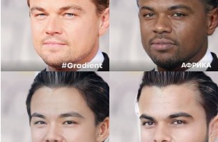 Новое развлечение в Сети: пользователи сменили расу знаменитостям (10 фото)