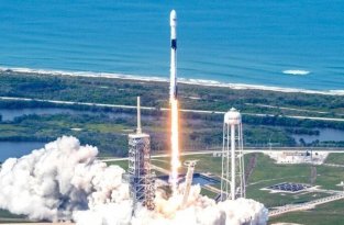 SpaceX осуществила 100 успешных запусков ракеты Falcon (2 фото)