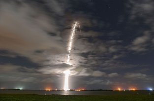 SpaceX запустила еще 60 интернет-спутников Starlink, это 100-й запуск ракеты Falcon 9 (2 фото + 1 видео)