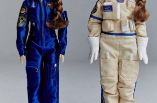 Кукла Барби в образе единственной женщины в отряде космонавтов «Роскосмоса» Анны Кикиной (2 фото)