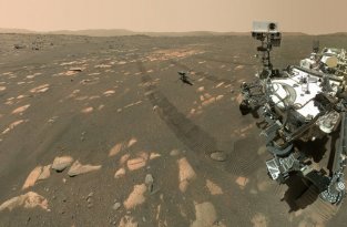 Марсоход Perseverance выделил кислород из атмосферы Марса (5 фото)