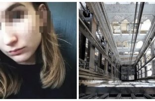 Петербурженка упала в шахту лифта торгового центра и провела там всю ночь (3 фото)