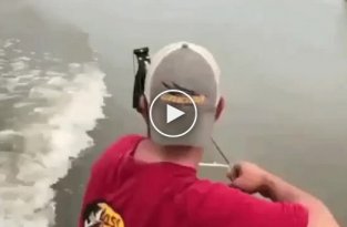 Меткий стрелок на рыбалке