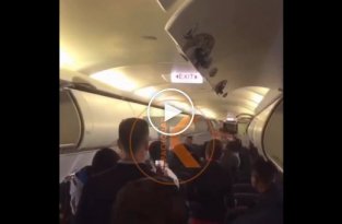 Пассажиры самолета Сочи - Москва подрались во время выхода из салона (мат)