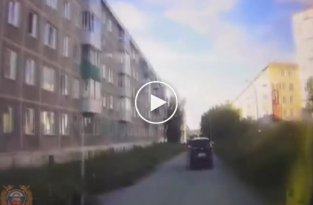 В Красноярском крае девочка выбежала под колеса автомобиля