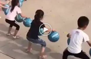 Физкультура в школах Китая