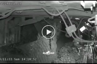 Гибель подземного горнорабочего в новокузнецкой шахте попала на видео