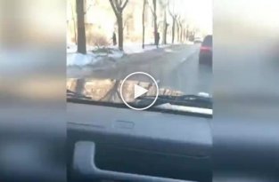 Автохам на Гелендвагене объехал пробку во Владивостоке по тротуару и посмеялся над пешеходами